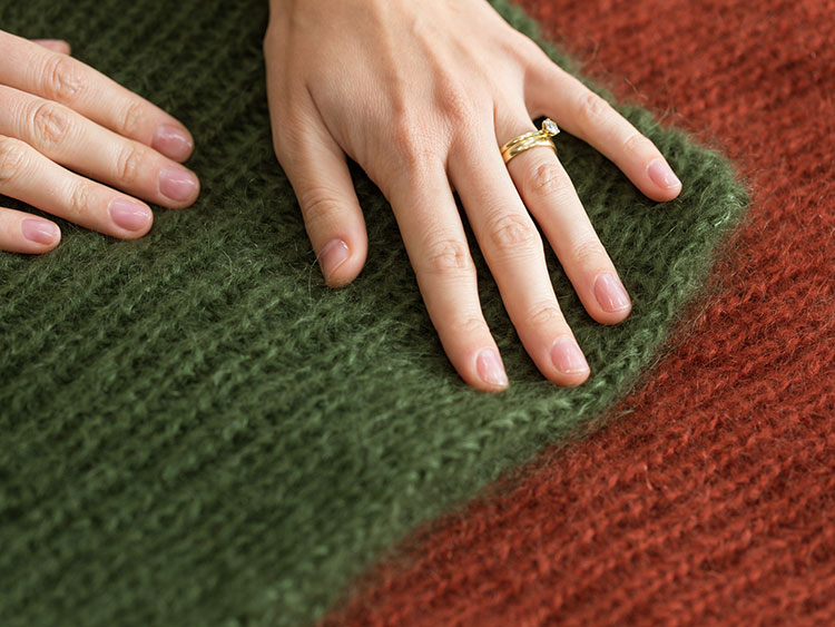 LANGYARNS Mohair Pullover Schritt 2 LANGYARNS Mohair Pullover Schritt 2