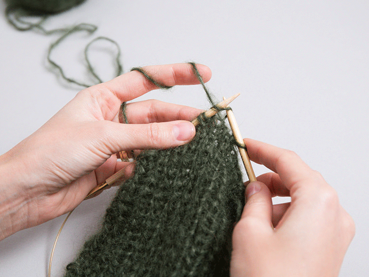 LANGYARNS Mohair Pullover Schritt 30 LANGYARNS Mohair Pullover Schritt 30