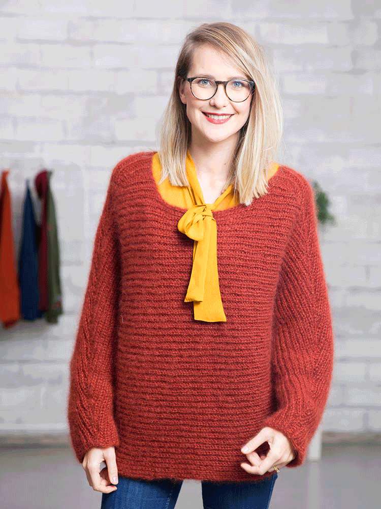 LANGYARNS Mohair Pullover LANGYARNS Mohair Pullover