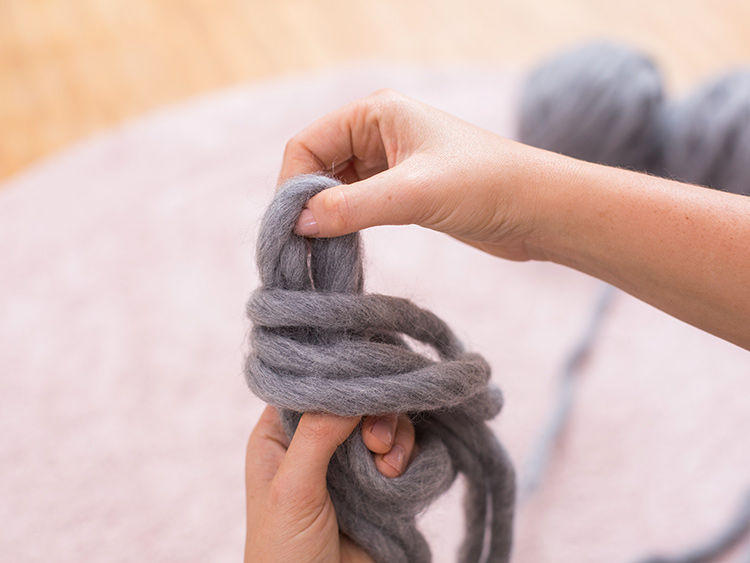 LANGYARNS XXL Decke SMILLA Schritt 4